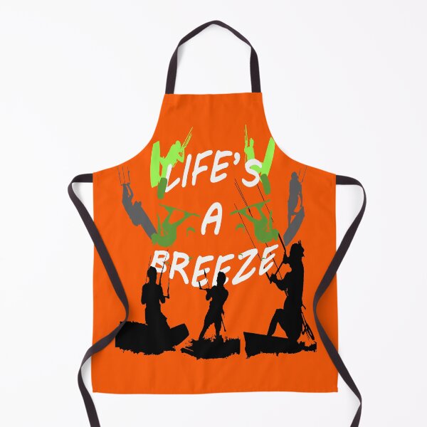 Item preview, La vida es una brisa para los kitesurfistas Juego de palabras casual para los kitesurfistas 5 designed and sold by taiche.