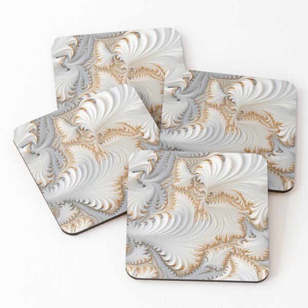 Item preview, Patterned 3D White Fractal designed and sold by Sturdust.