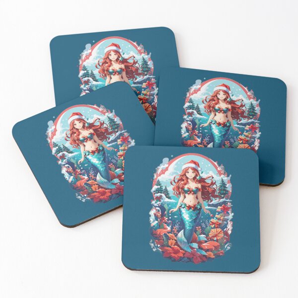 Item preview, Blue sea In the Winter Mermaid designed and sold by SirenasWorld.