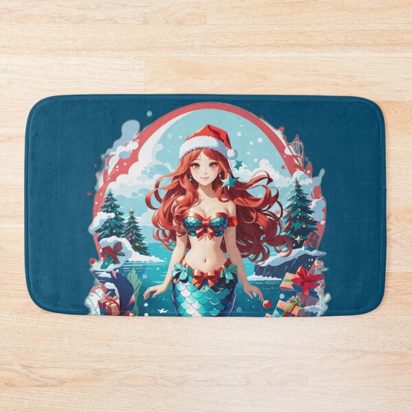 Item preview, Blue sea In the Winter Mermaid designed and sold by SirenasWorld.