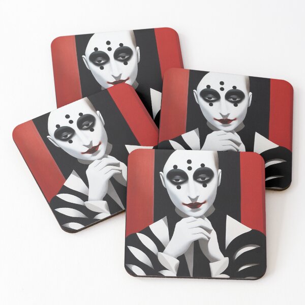 Item preview, Pierrot Black Dots like Vertinsky by SHMLV designed and sold by Shmoylov-Art.