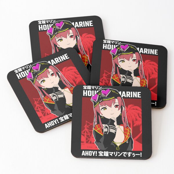 Item preview, Hololive Houshou Marine With Jacket designed and sold by DazzleStoreArt.