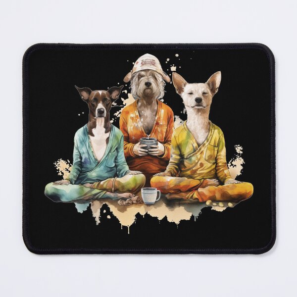 Item preview, Dogs Yoga Teachers Coffee and Zen Mood Gifts for Dogs Coffee and Yoga Lovers designed and sold by AnnaMDesign.