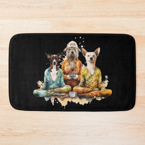 Item preview, Dogs Yoga Teachers Coffee and Zen Mood Gifts for Dogs Coffee and Yoga Lovers designed and sold by AnnaMDesign.