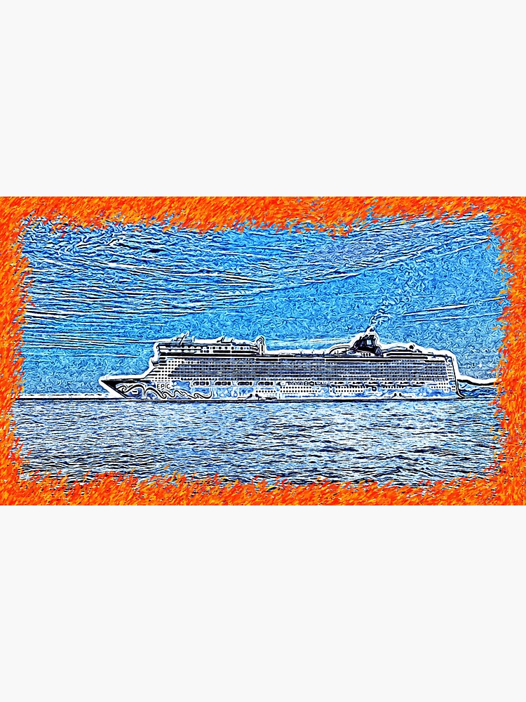 Artwork view, Norwegian Cruise Ship Epic  designed and sold by santoshputhran