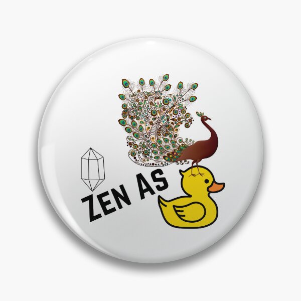 Artikelvorschau, Zen-Enten-Pfau entworfen und verkauft von DavidsDucks.