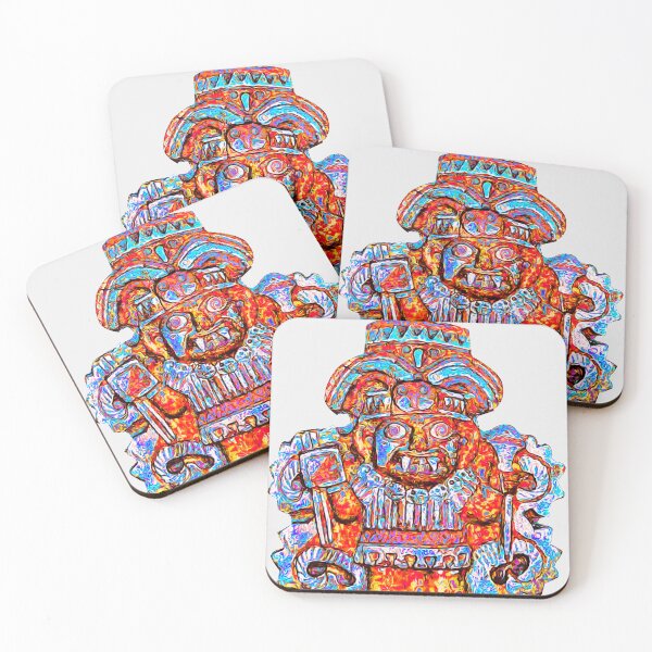 Item preview, Psychedelic Wari crazy sea god designed and sold by Indian-summer.