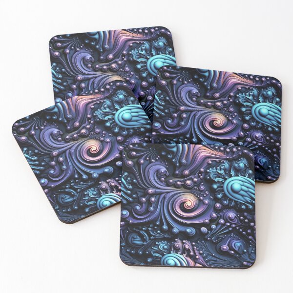 Item preview, Microscopic 3D Alien Fractal Patterned World designed and sold by Sturdust.