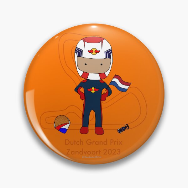 Item preview, Dutch GP 2023 - DoodleAndDrive designed and sold by DoodleAndDrive.