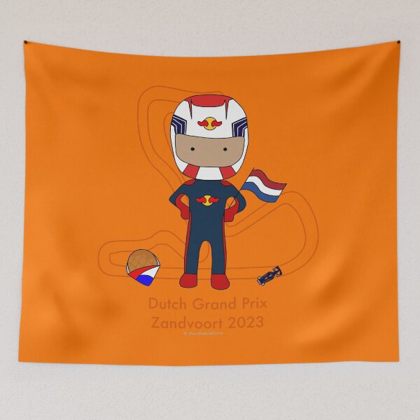 Item preview, Dutch GP 2023 - DoodleAndDrive designed and sold by DoodleAndDrive.