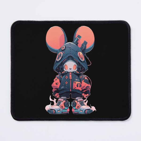 Item preview, Kawaii Cyberpunk Spooky Bad Mouse designed and sold by Ujourney.