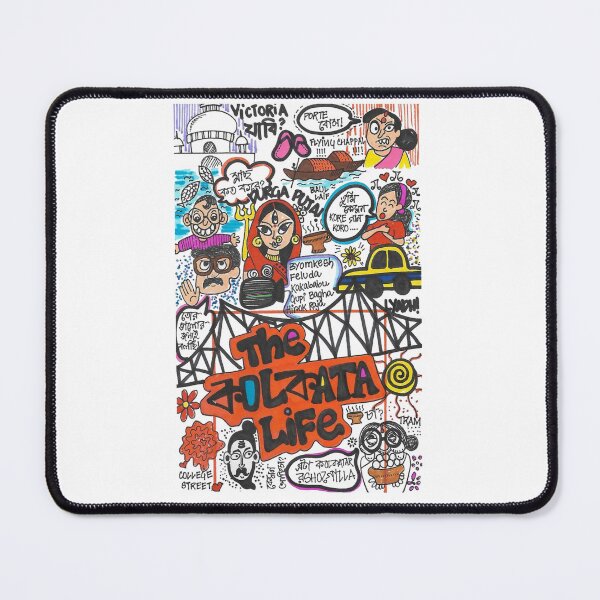 Item preview, Kolkata all in one illustration designed and sold by Sovik Goswami.