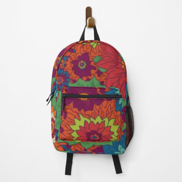 Item preview, Flower Power Colourful Flower Pattern designed and sold by druidwolfart.
