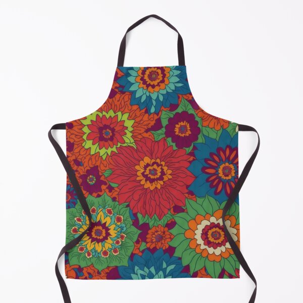 Item preview, Flower Power Colourful Flower Pattern designed and sold by druidwolfart.
