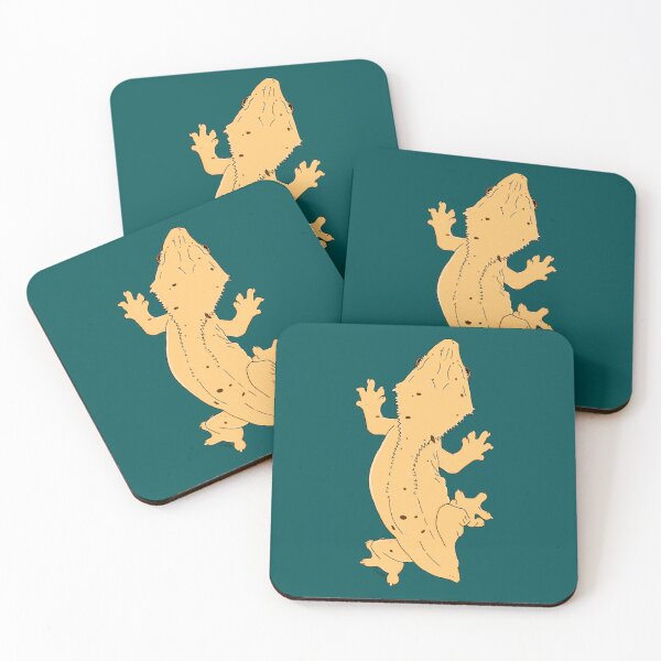 Item preview, Crested Gecko with Frog Butt - Charcoal designed and sold by ArthurMitchell.
