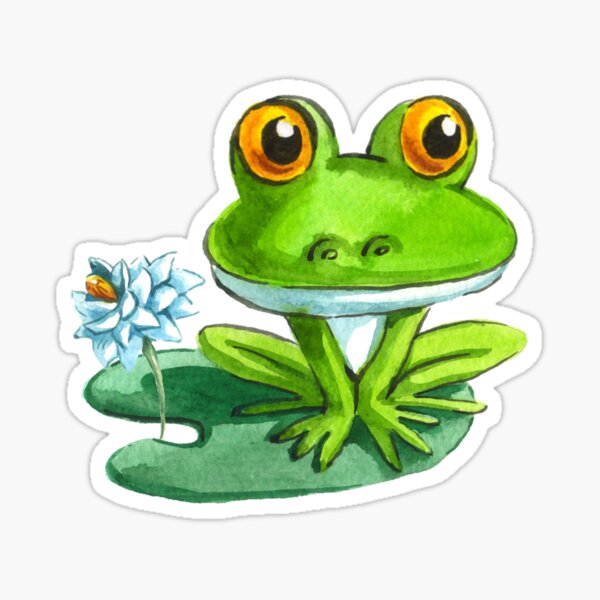 Item preview, cute frog  designed and sold by ArthurMitchell.