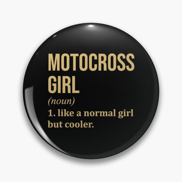 Item preview, Motocross Girl Definition in Gold designed and sold by XCIV.