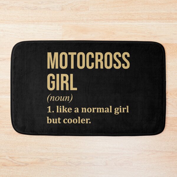 Item preview, Motocross Girl Definition in Gold designed and sold by XCIV.