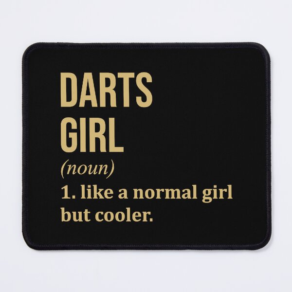 Item preview, Darts Girl Definition in Gold designed and sold by XCIV.