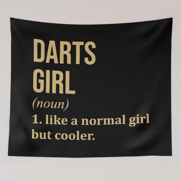 Item preview, Darts Girl Definition in Gold designed and sold by XCIV.