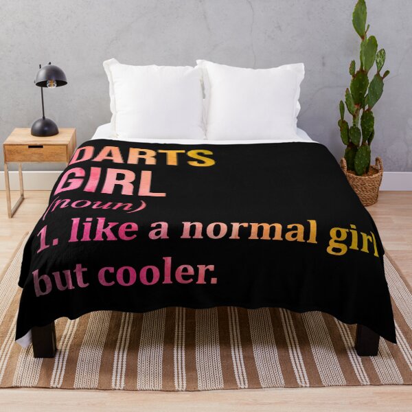 Item preview, Darts Girl Definition in Watercolor designed and sold by XCIV.