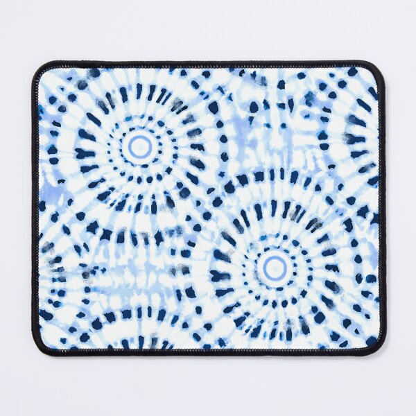 Item preview, blue tie dye pattern designed and sold by AdRonDesign.