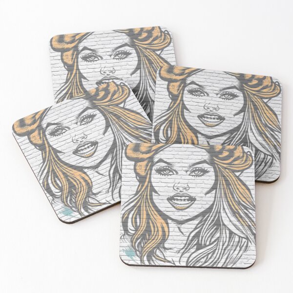 Item preview, Wall Girl Graffiti Art designed and sold by halibutgoatramb.