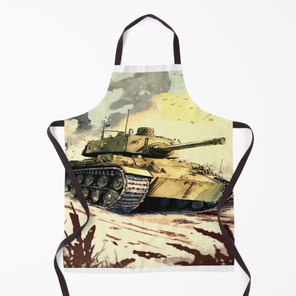 Item preview, Tank watercolor designed and sold by Procerto.