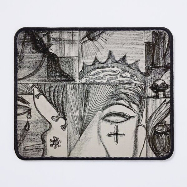 Item preview, black and white fantasy designed and sold by Anchalee Montag.