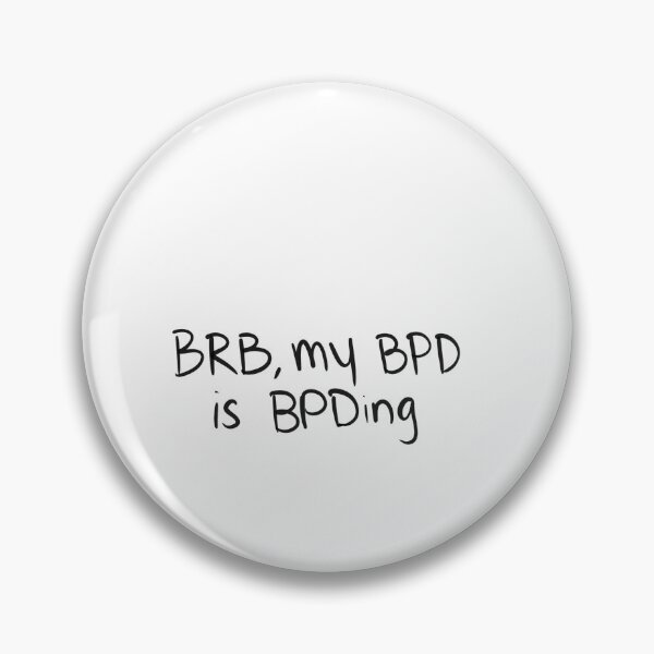 Artikelvorschau, brb mein bpd ist bpding entworfen und verkauft von therapyplants.
