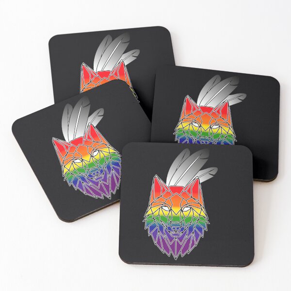 Item preview, Indigiqueer (okwaho) Wolf designed and sold by gdczsule11.