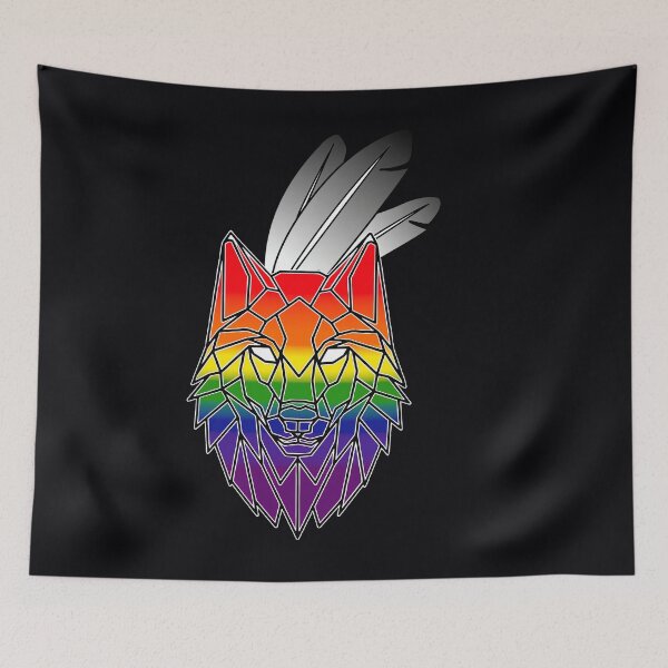 Item preview, Indigiqueer (okwaho) Wolf designed and sold by gdczsule11.