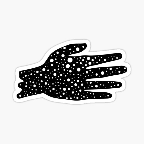 Cosmic Hand Sticker