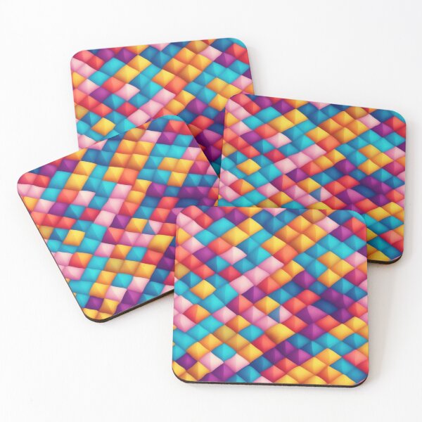 Item preview, Colorful geometric shapes designed and sold by CoolPixels.