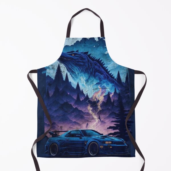 Artikelvorschau, 90er JDM Skyline R34 Blauer japanischer Sportwagen Kaiju Distressed entworfen und verkauft von 8fifty8.