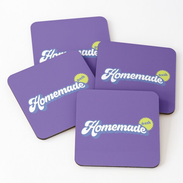 Item preview, Homemade Fresh Font Spirited Shout Cookies - Typography Text Design - Purple Lime Green color designed and sold by AMGraphicStudio.