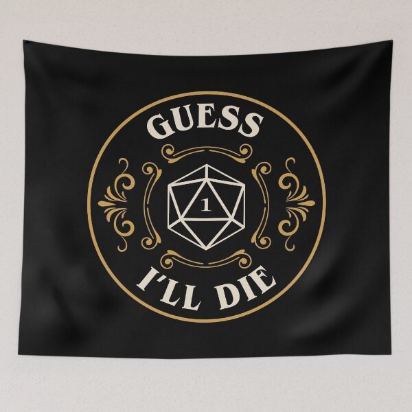 Item preview, Guess Ill Die Funny Tabletop RPG designed and sold by pixeptional.