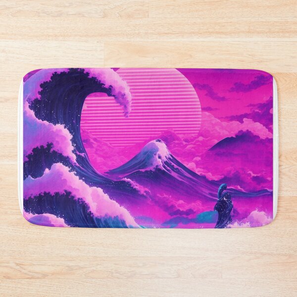 Item preview, Cosmic Fusion: Synthwave Space and The Great Wave Convergence designed and sold by RedArtG09.