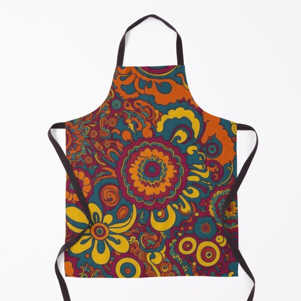 Item preview, Flower Power Colourful Flower Pattern designed and sold by druidwolfart.