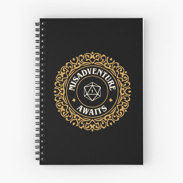 Item preview, Misadventure Awaits Funny Critical Fail designed and sold by pixeptional.