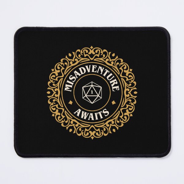 Item preview, Misadventure Awaits Funny Critical Fail designed and sold by pixeptional.