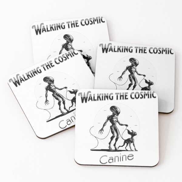 Item preview, Walking the Cosmic Canine! designed and sold by Cacti & Caps.