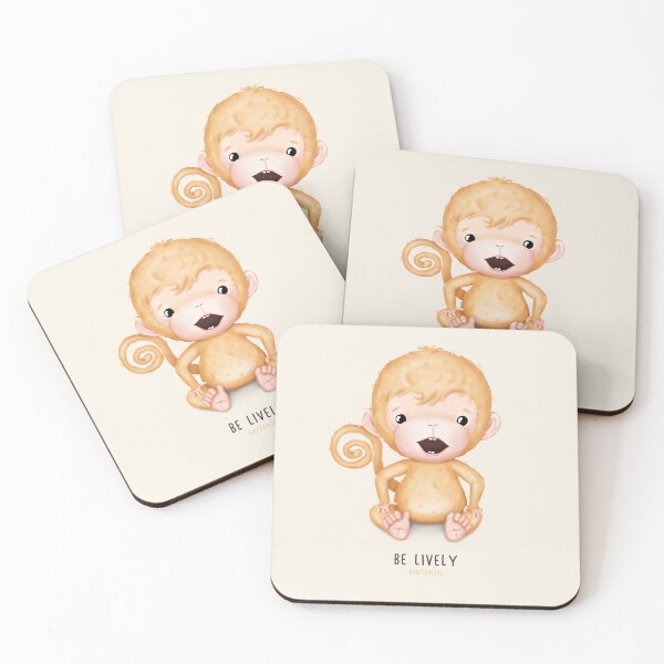 Item preview, Monkey be lively boy designed and sold by kidizajn.