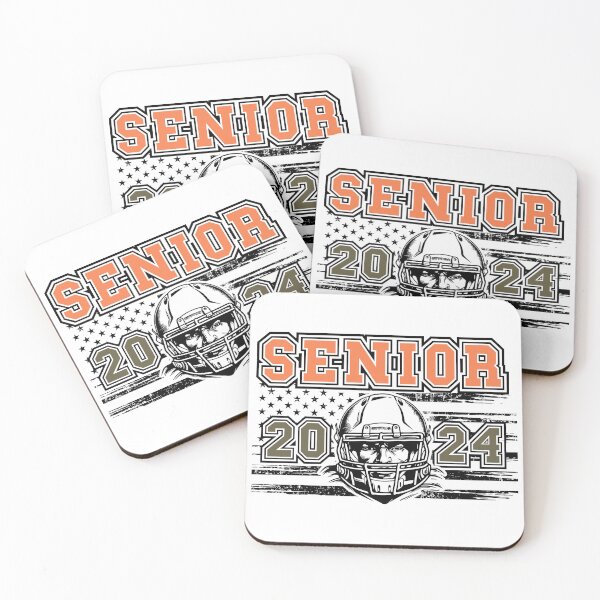 Item preview, Senior 2024 Football player Student Gift Us Flag designed and sold by HomeCoquette.