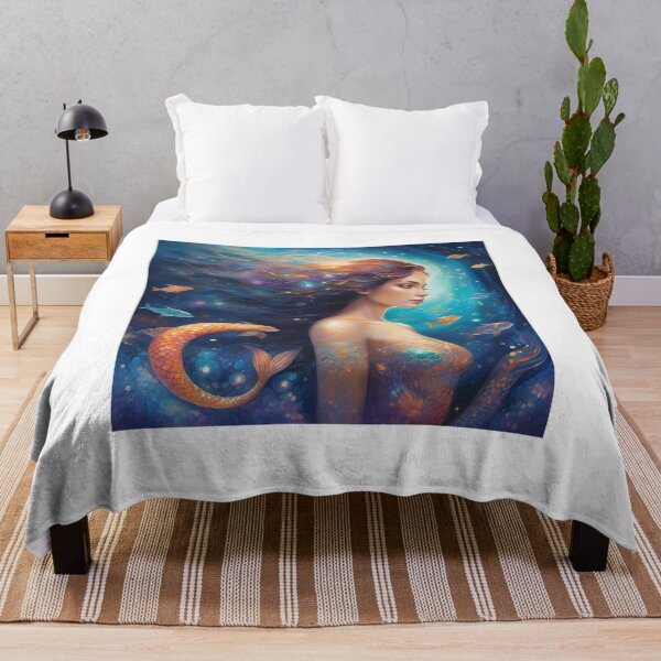 Item preview, Galactic Mermaids with Cosmic Tails designed and sold by AbsoluteA.