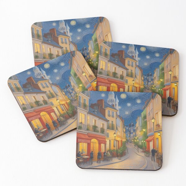 Item preview, vacation in france Vincent Van Gogh designed and sold by Starry night Cherry blossom.