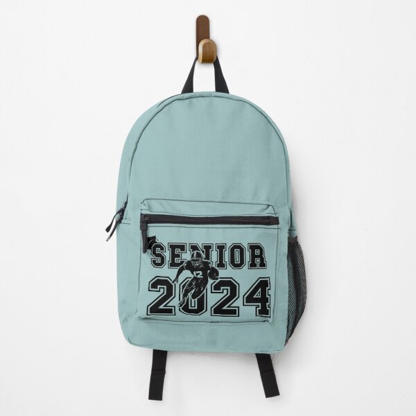 Item preview, Retro Senior 2024 Running Football player Student Gift Us Flag designed and sold by HomeCoquette.