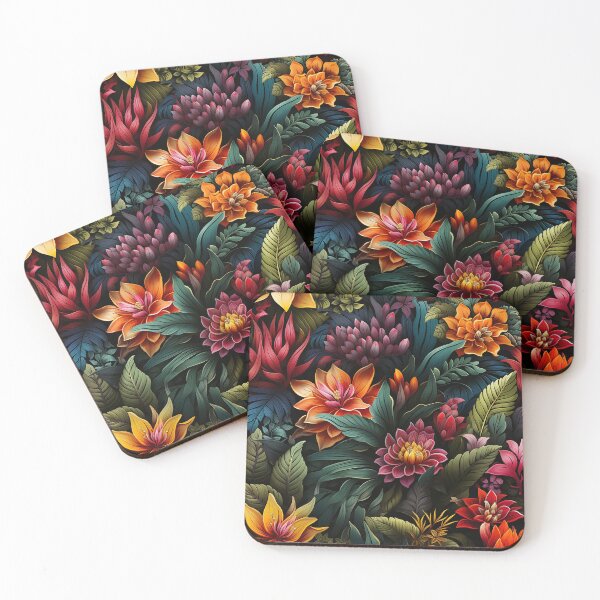 Item preview, Hues of Paradise: Brilliant Tropical Flower Medley designed and sold by NikkofTime.
