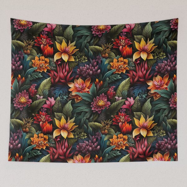 Item preview, Hues of Paradise: Brilliant Tropical Flower Medley designed and sold by NikkofTime.