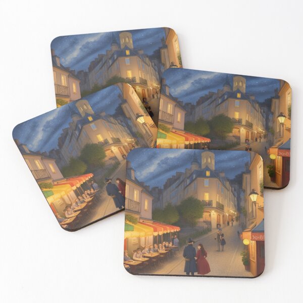 Item preview, Starry night in French market Vincent Van Gogh designed and sold by Starry night Cherry blossom.